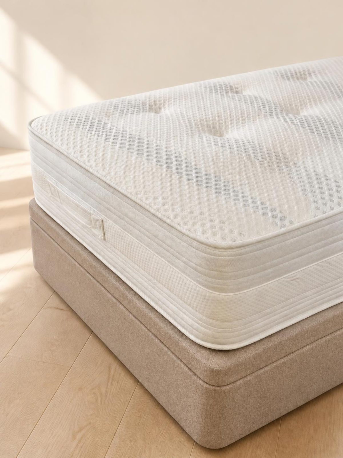 Clyde 1000 mattress – hero three-quarter view