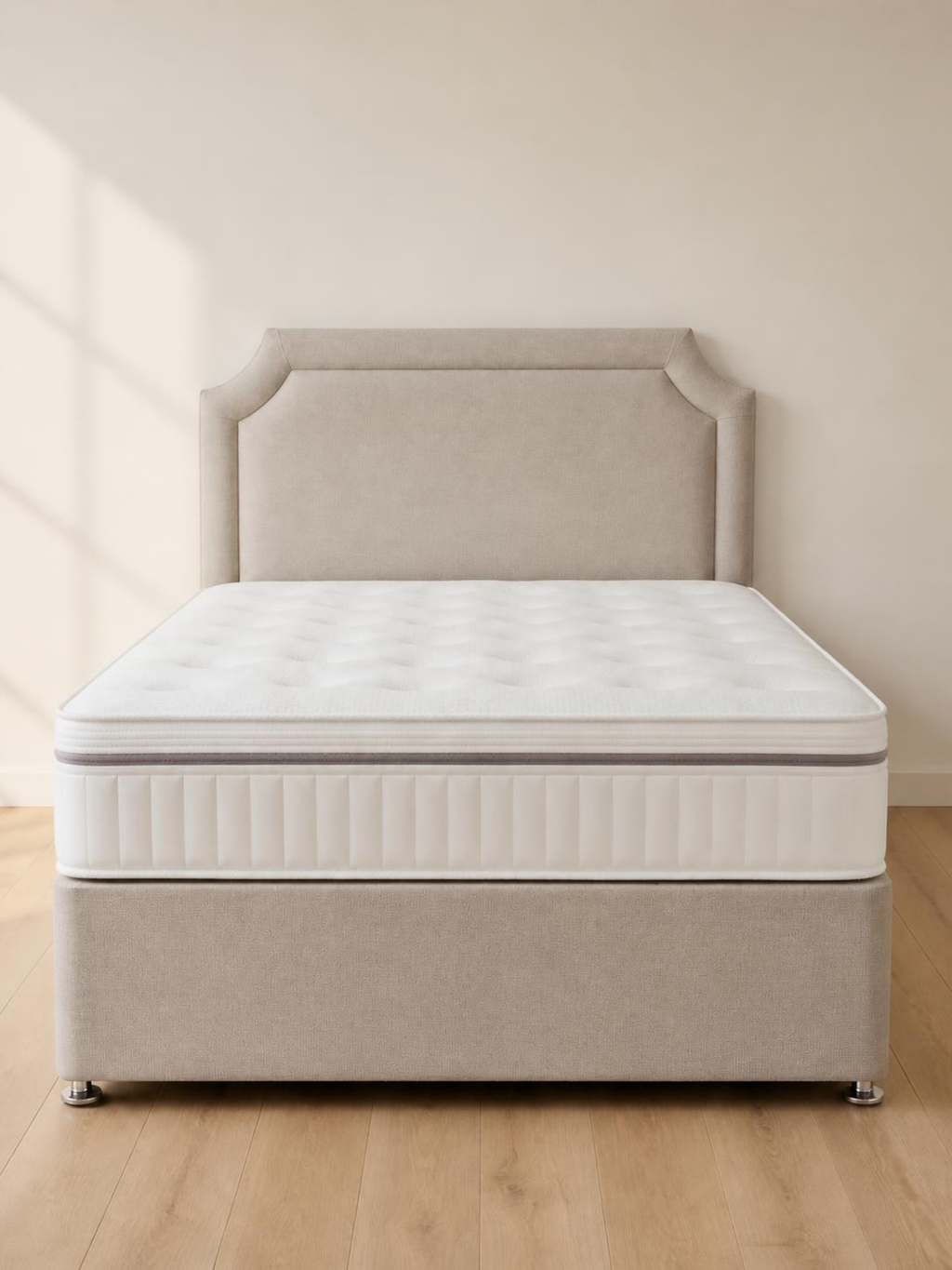 Clydebank Comfort Divan Set – front view