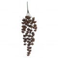 70cm Artificial Trailing Sedum Succulent Plant Dusty Brown Hanging Faux Greenery