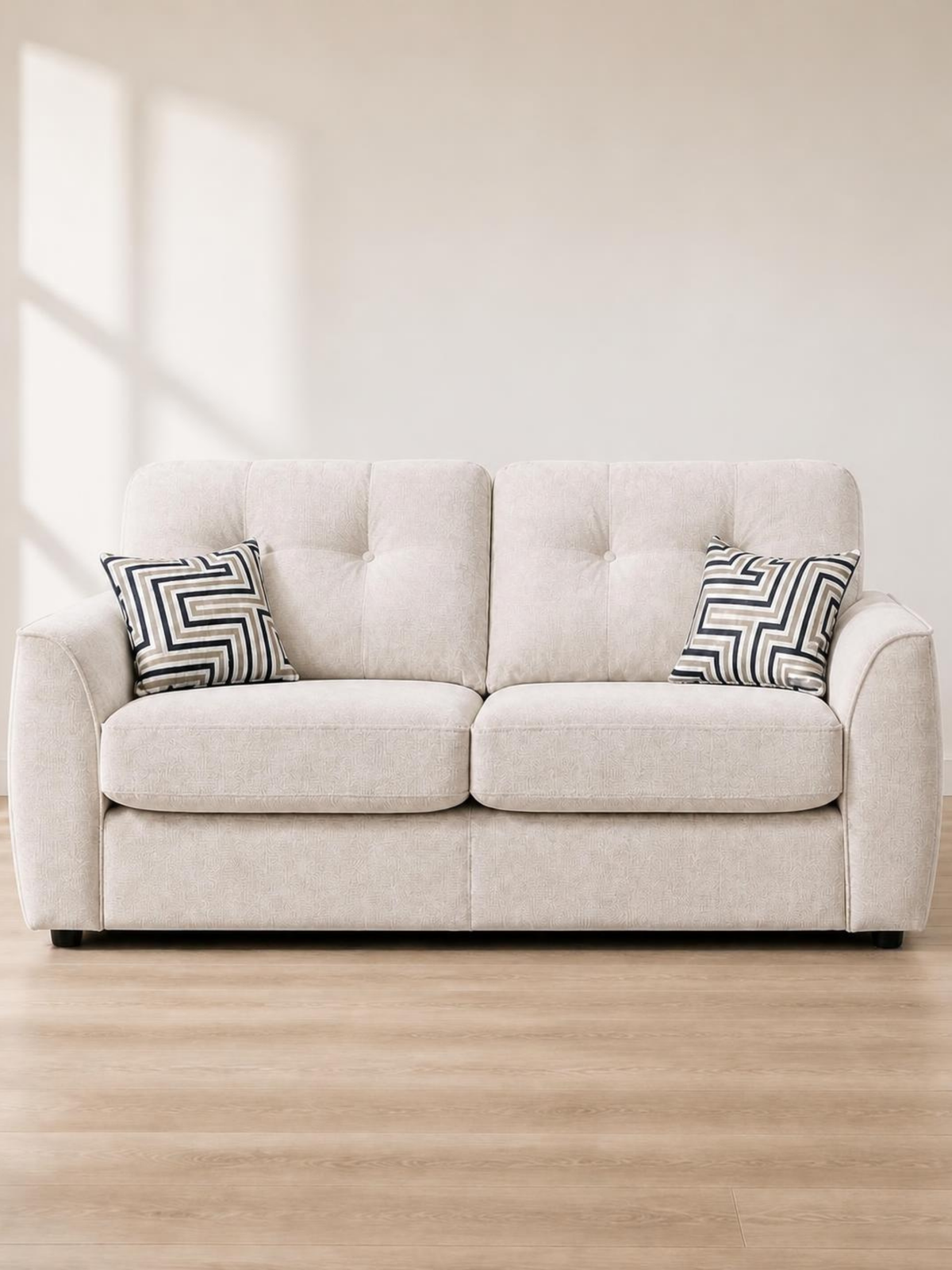 Daniel 3 Seater Sofa with Electric Recliners – front view