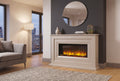 Katell Delfina electric fireplace suite
