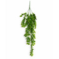 75cm Artificial Trailing Round Leaf Hanging Foliage Plant - Classic Gloss Green