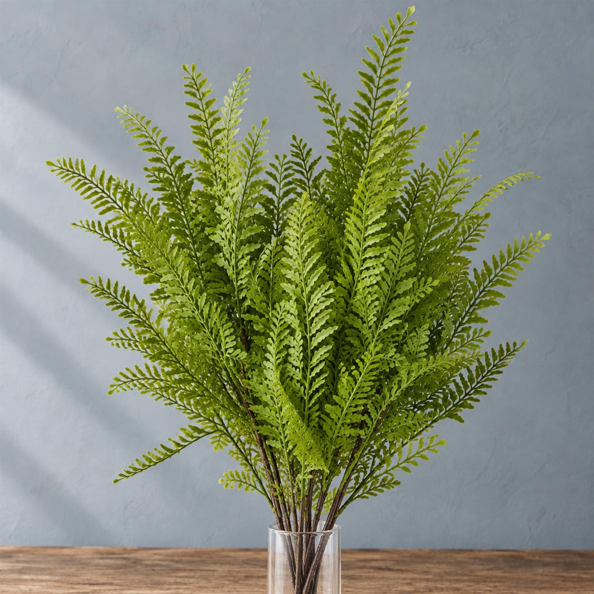 Pack of 6 x 95cm Artificial Himilayan Maidenhair Fern Stem styled in a room