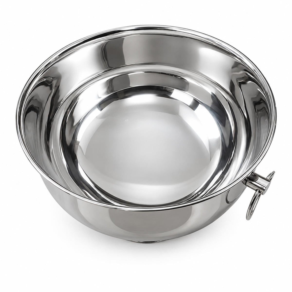 21cm Large Silver Champagne Bowl Metal Planter