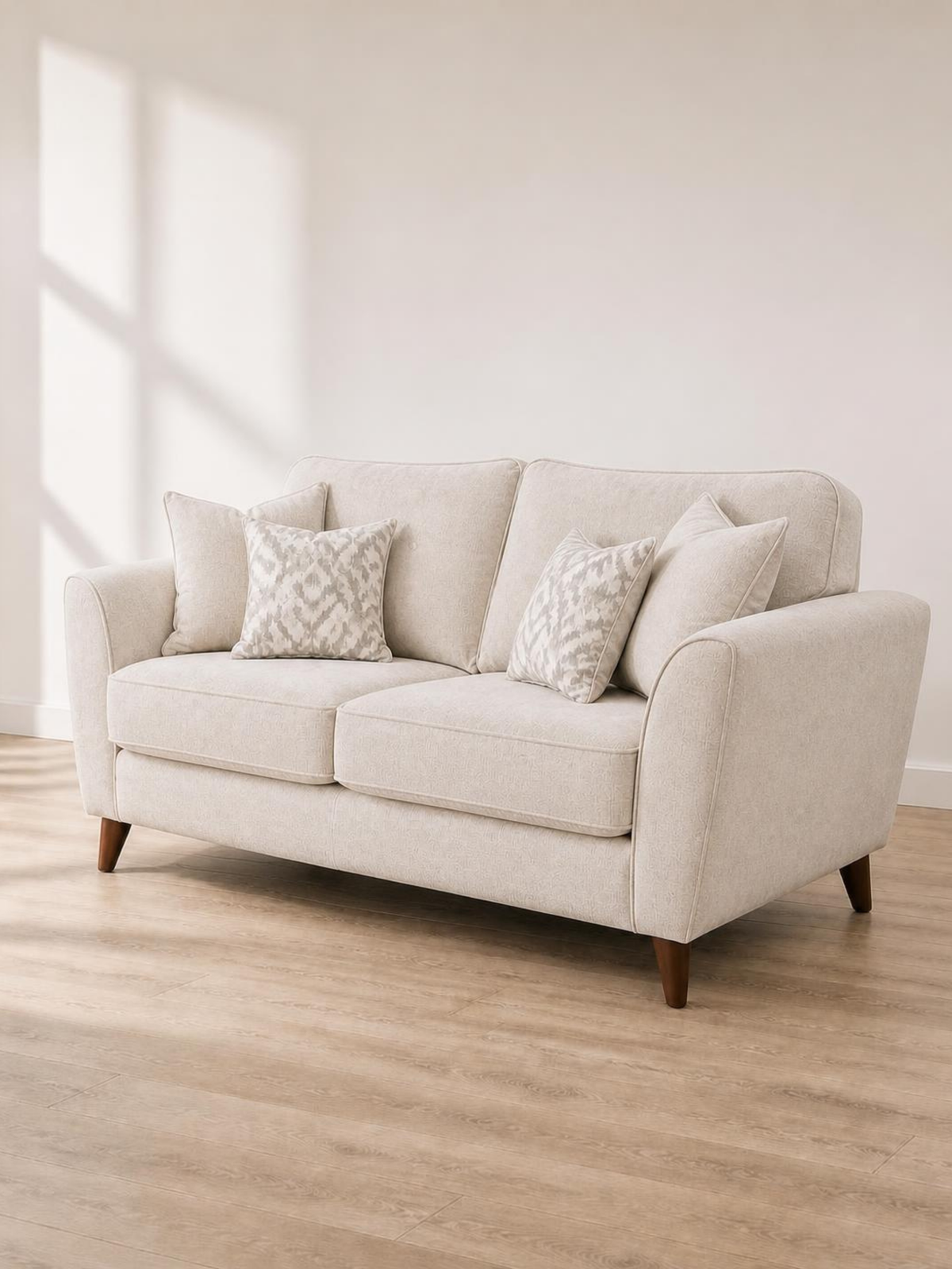 Eva 3 Seater Sofa – three-quarter view from the other side
