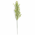 48cm Artificial Wild Berry Blossom Spray Stem – Faux Green Floral Filler