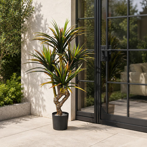 105cm UV Resistant  Yucca Tree with 179 Leaves