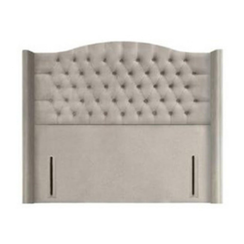 Curve Chesterfield Winged floor standing headboard
