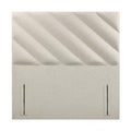 Diagonal floor standing headboard