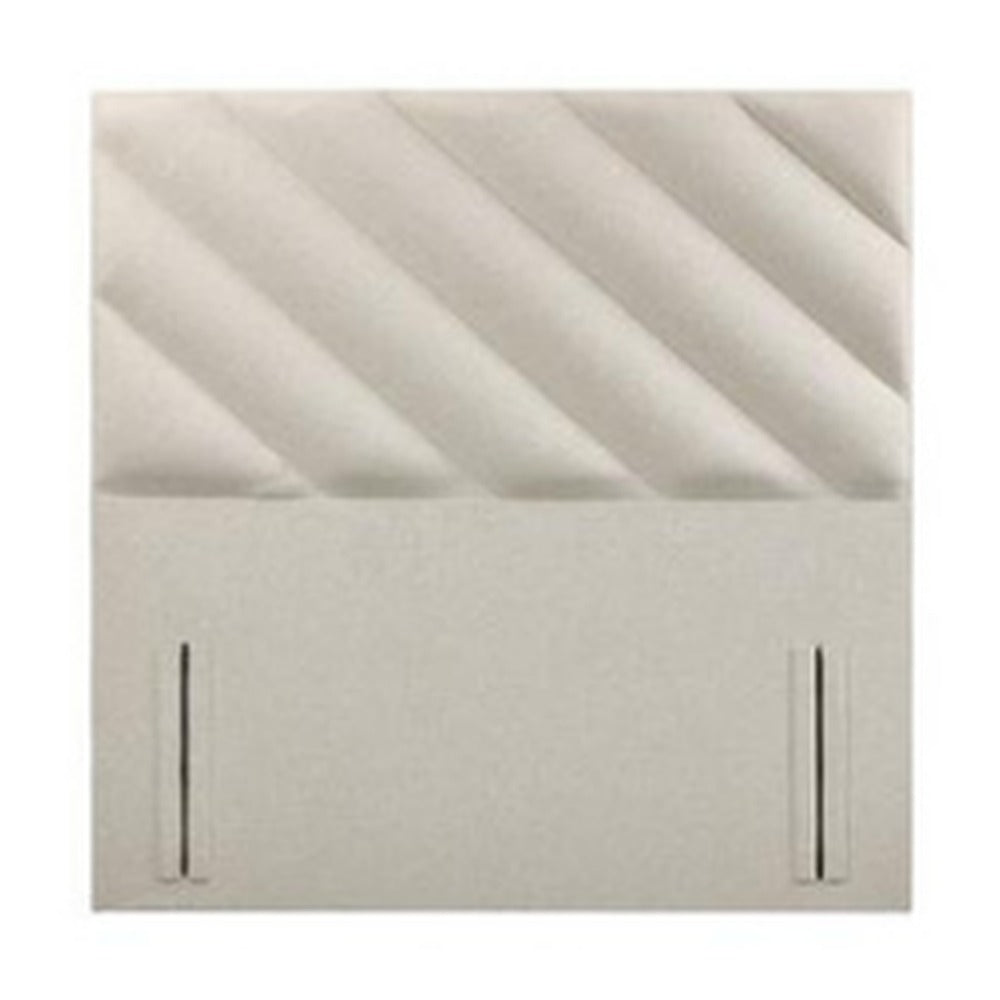 Diagonal floor standing headboard