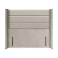 Stripe Winged floor standing headboard