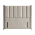 Tube Winged floor standing headboard
