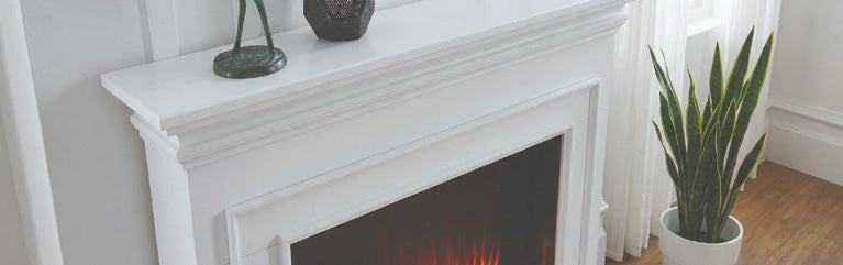 Katell Genoa electric fireplace suite