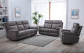 Granada power recliner suite in soft-touch fabric