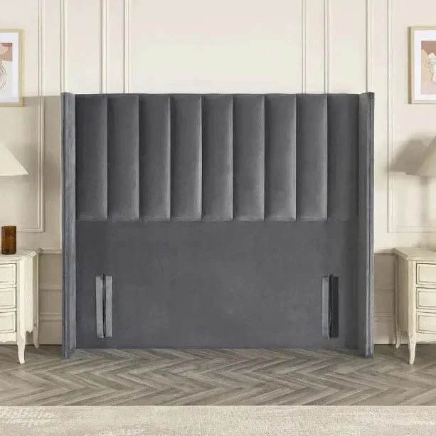 Hampton Winged Floor Standing Headboard
