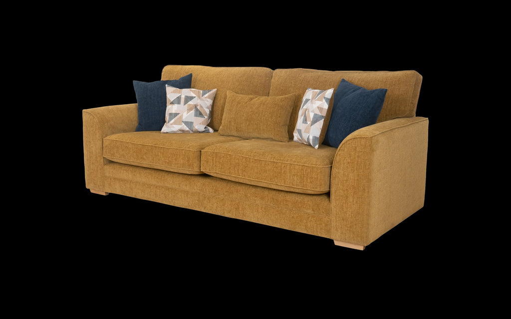 Oliver 3 Seater Sofa - Cinnamon