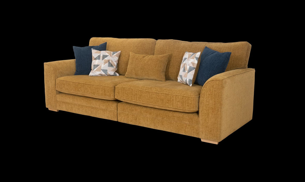Oliver 4 Seater Sofa - Cinnamon
