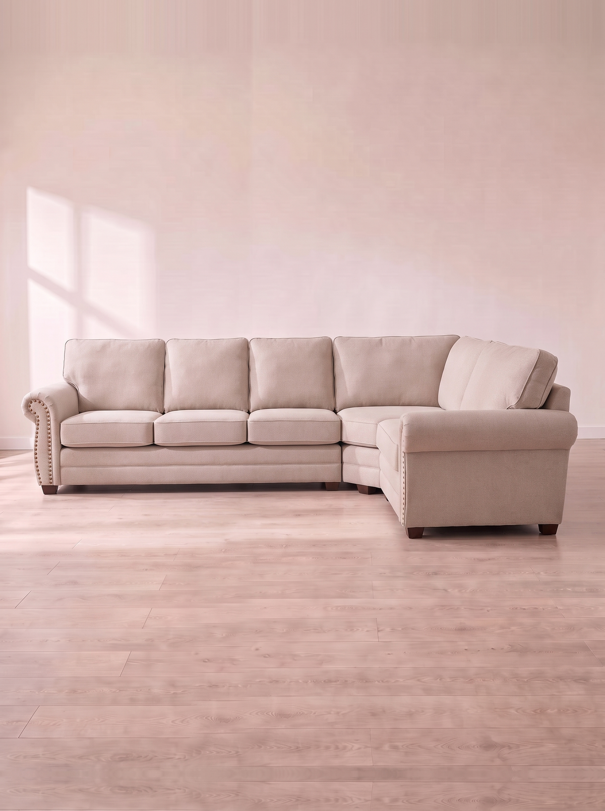 Julia 3 Corner 1 Sofa – front view
