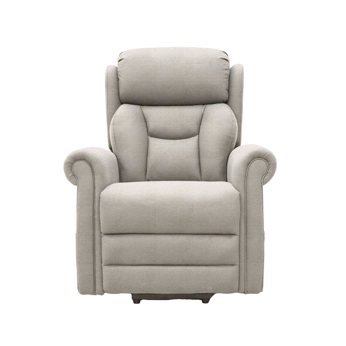 Dallux Nevis riser recliner chair in Cream, front view