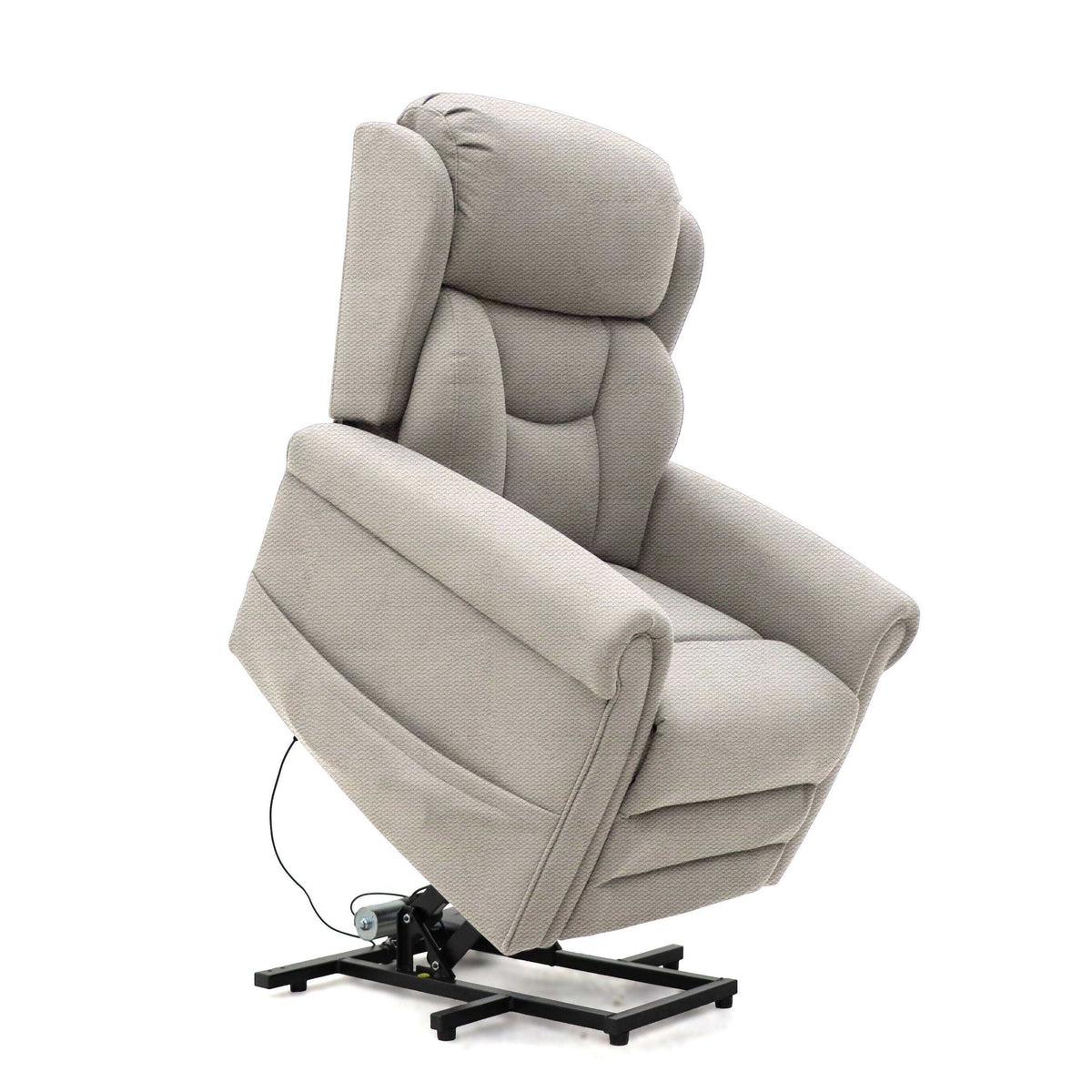 Dallux Nevis riser recliner chair in Cream, rising to help you stand