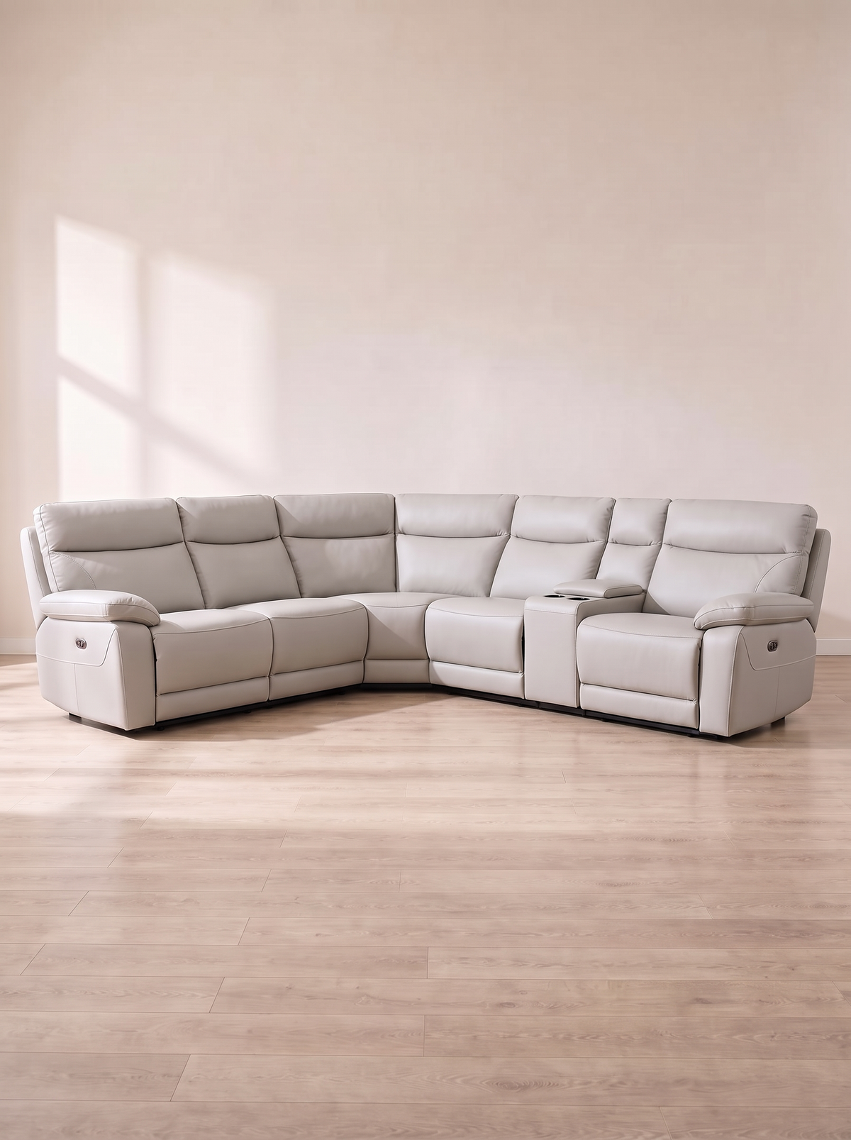 Lomond Corner Power Recliner Suite – front view