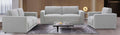 Luna contemporary sofa in Dove