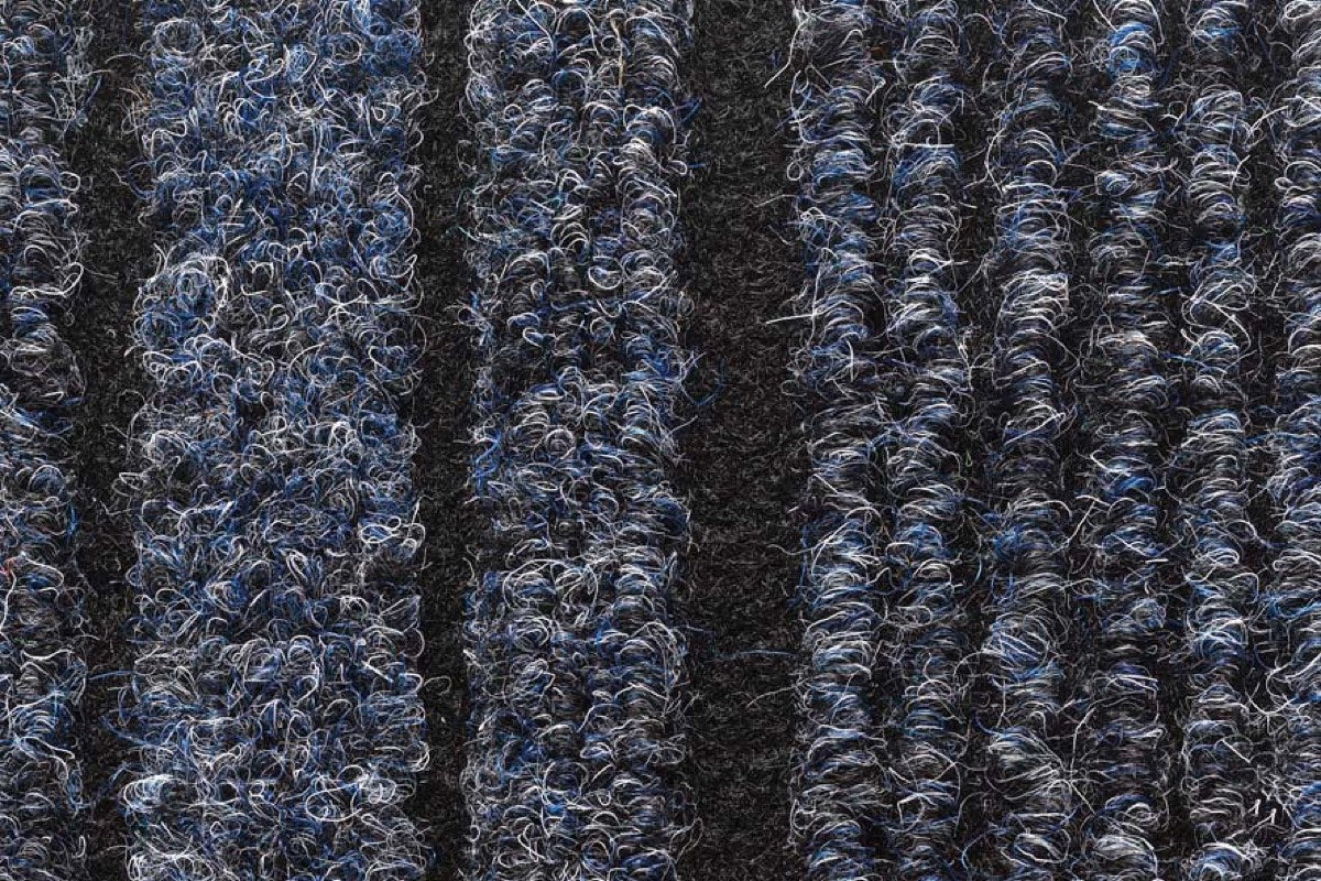 Ballina Blue Washable Mat