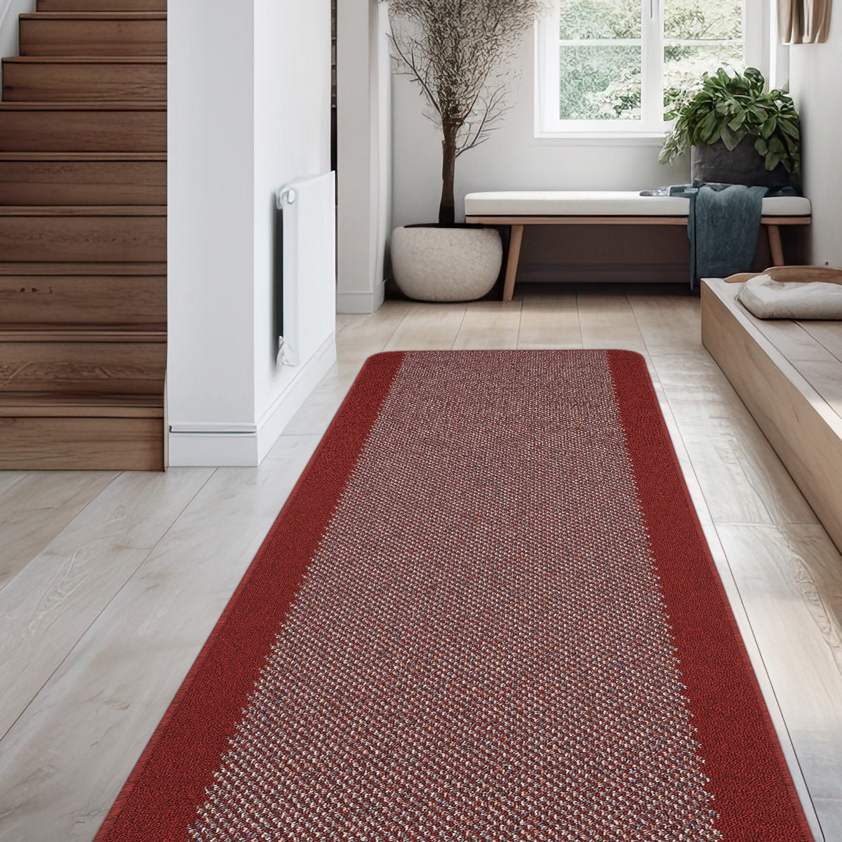 Copenhagen Red Washable Mat