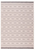 Duo Weave Diamonds Grey Rug