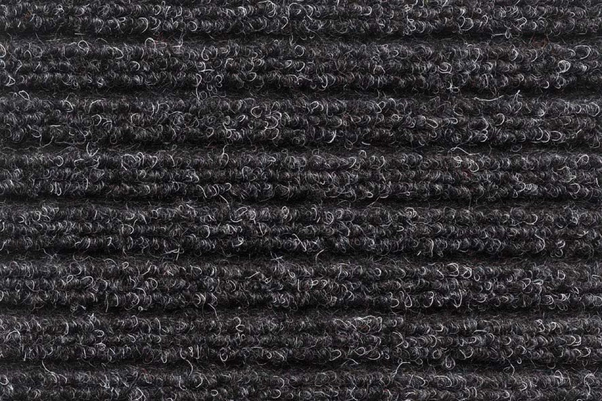 Fairisle Anthracite Washable Mat