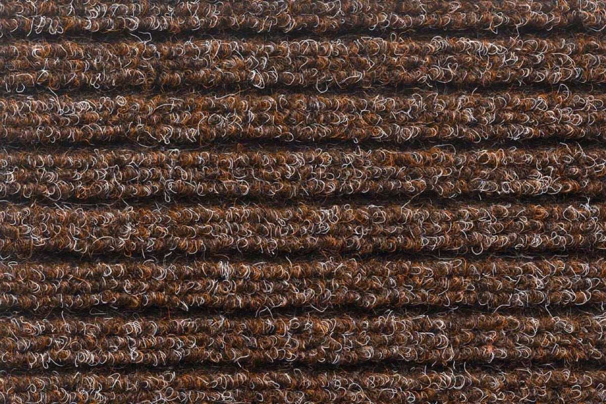 Fairisle Brown Washable Mat