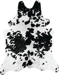 Faux Hides New Black/White Rug
