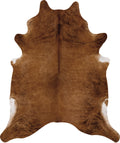 Faux Hides Warm Brown Rug