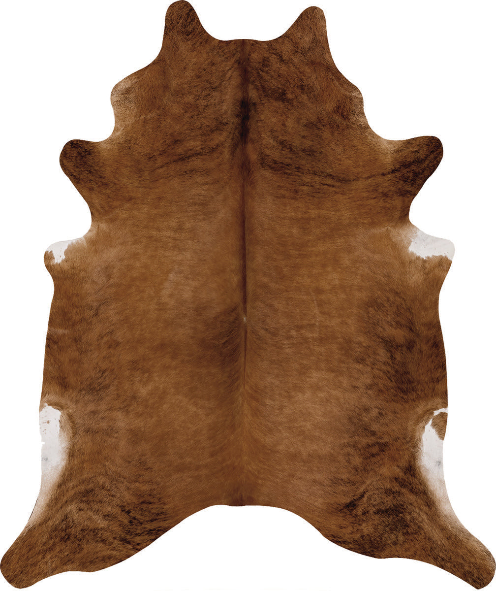 Faux Hides Warm Brown Rug