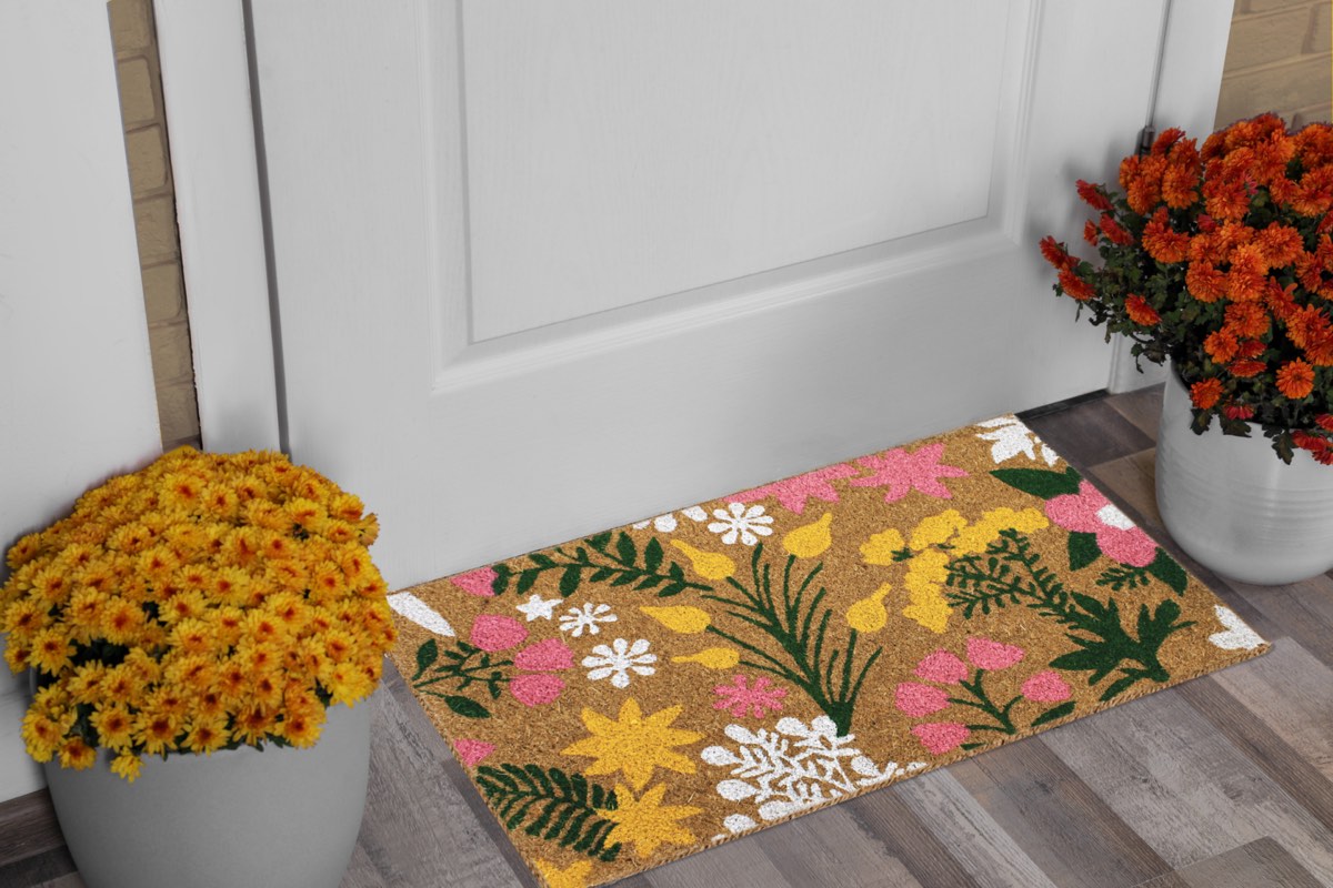 Gainsborough Cottage Flowers Doormat