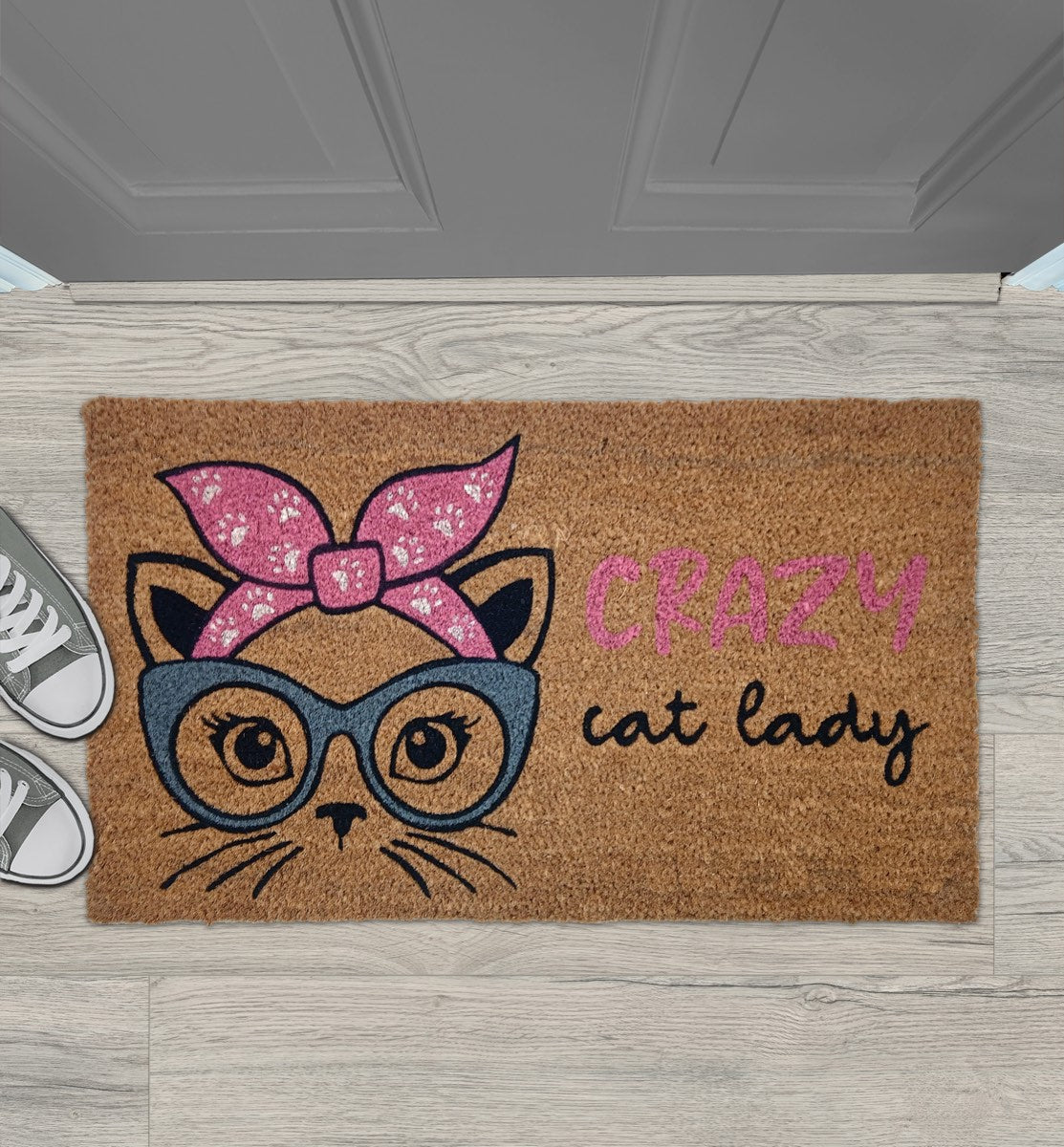 Gainsborough Crazy Cat Lady Doormat