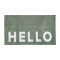 Gainsborough Hello Sage Doormat