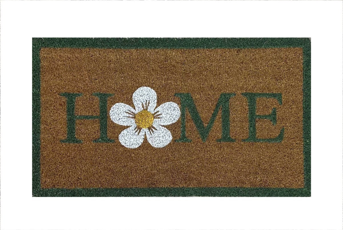 Gainsborough Home Flower Doormat