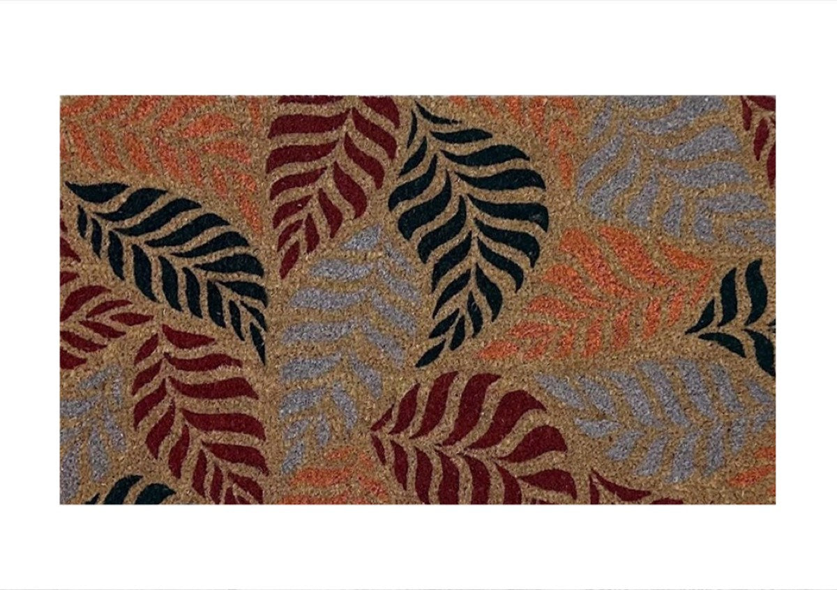 Gainsborough Terracotta Leaf Doormat