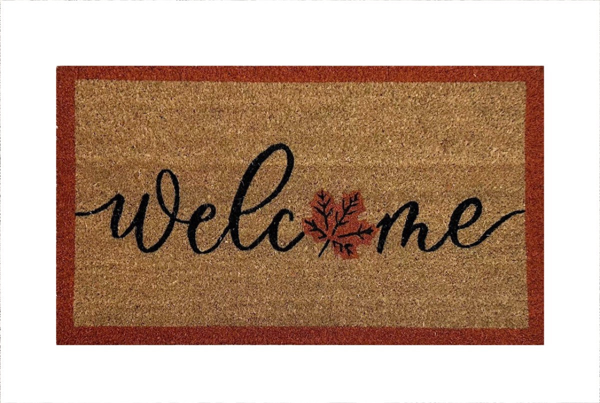 Gainsborough Welcome Leaf Doormat