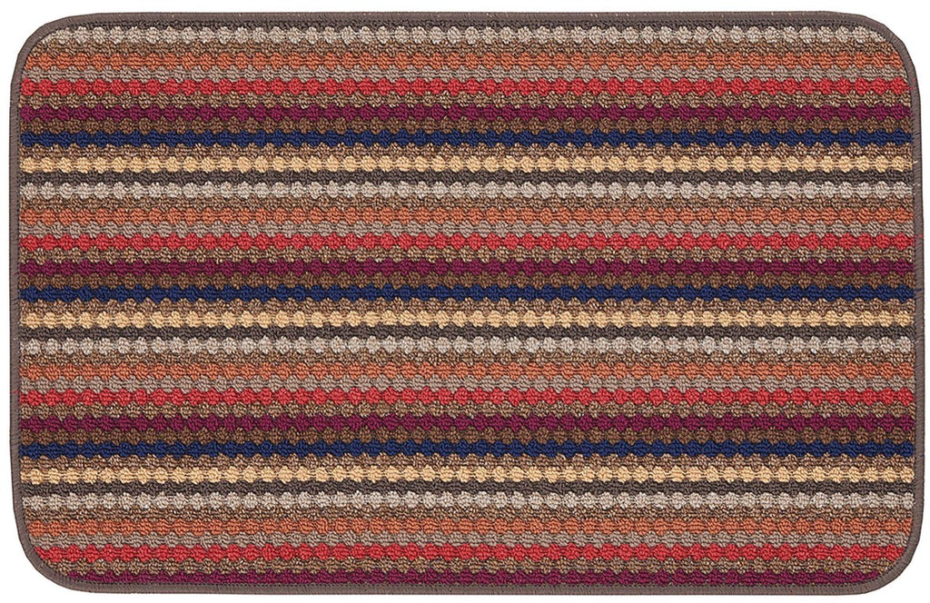 Helsinki Brown Washable Mat