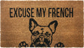 Kentwell Animals Excuse My French Doormat