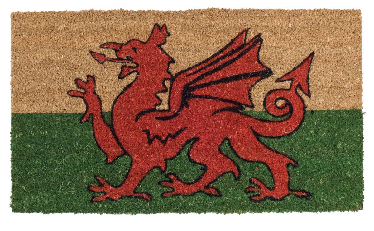 Kentwell Flags Red Dragon Doormat