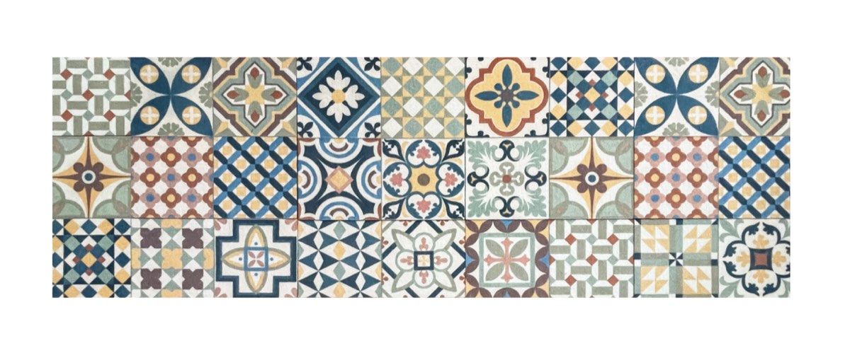 Knightsbridge Century Tile Doormat