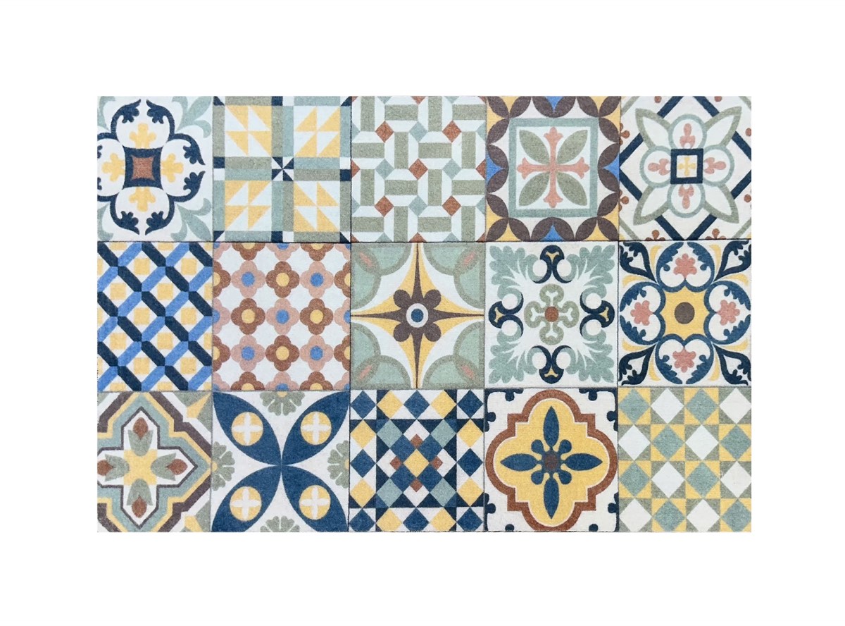 Knightsbridge Century Tile Doormat