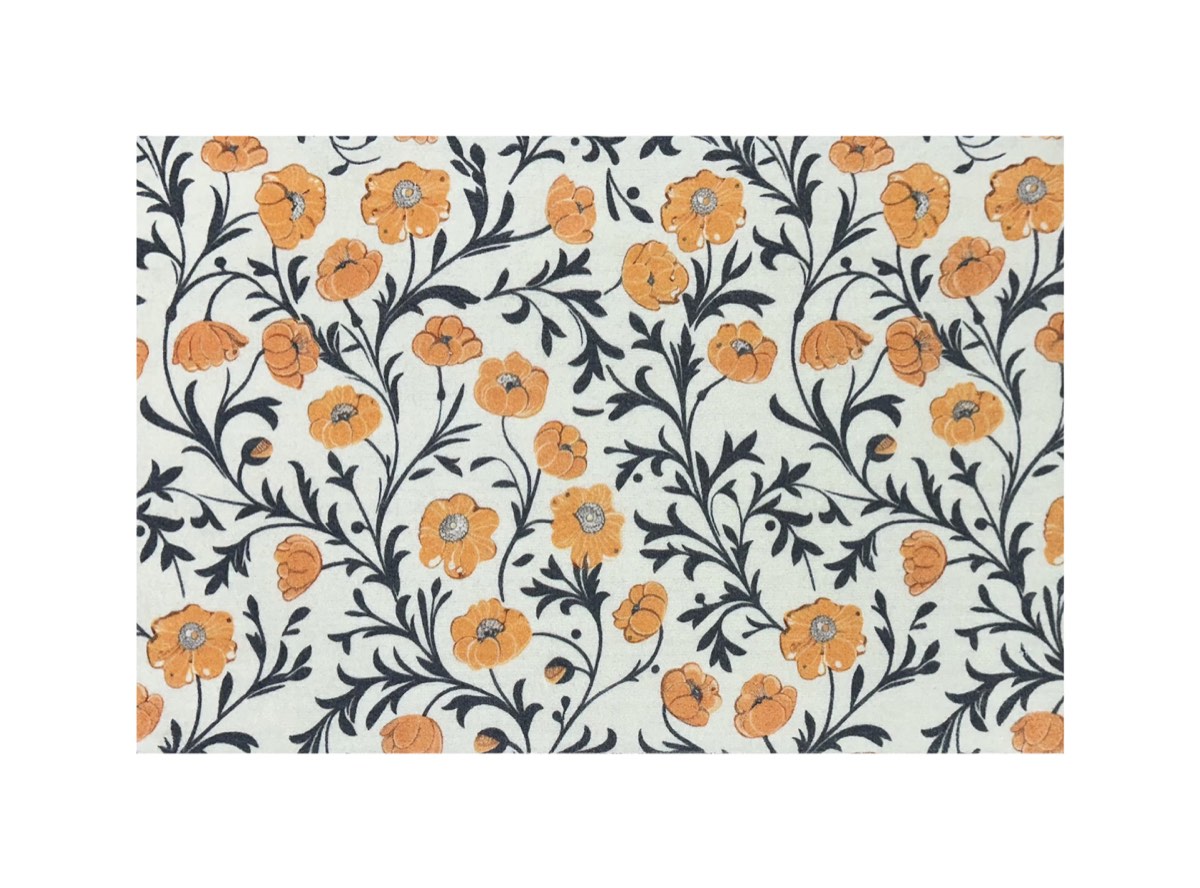 Knightsbridge Floral Terracotta Doormat