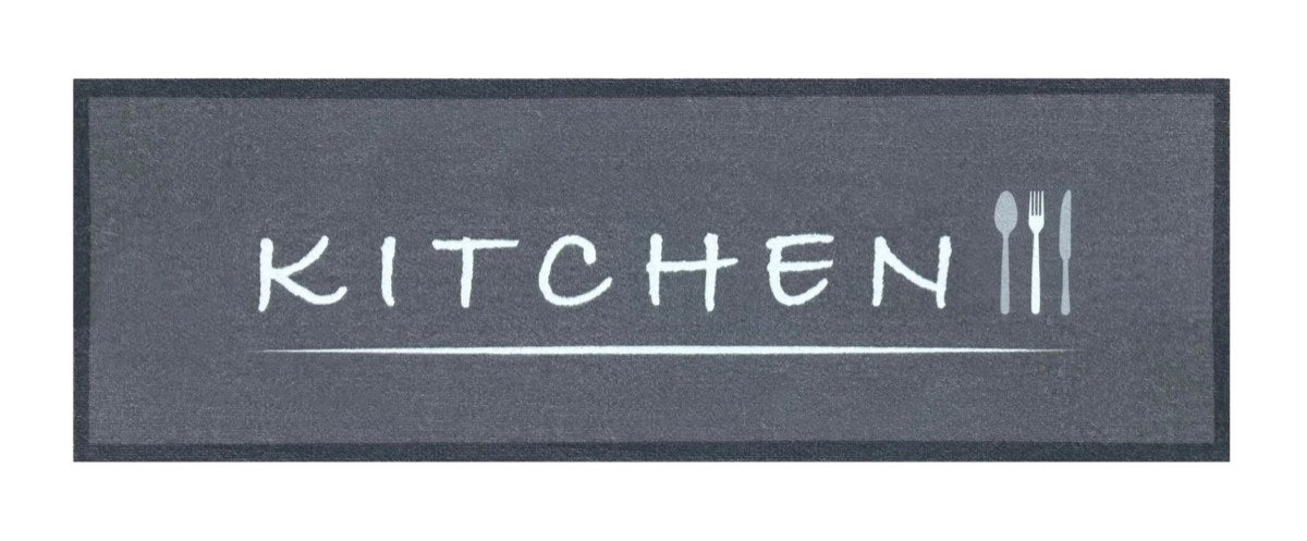 Knightsbridge Kitchen Grey Doormat