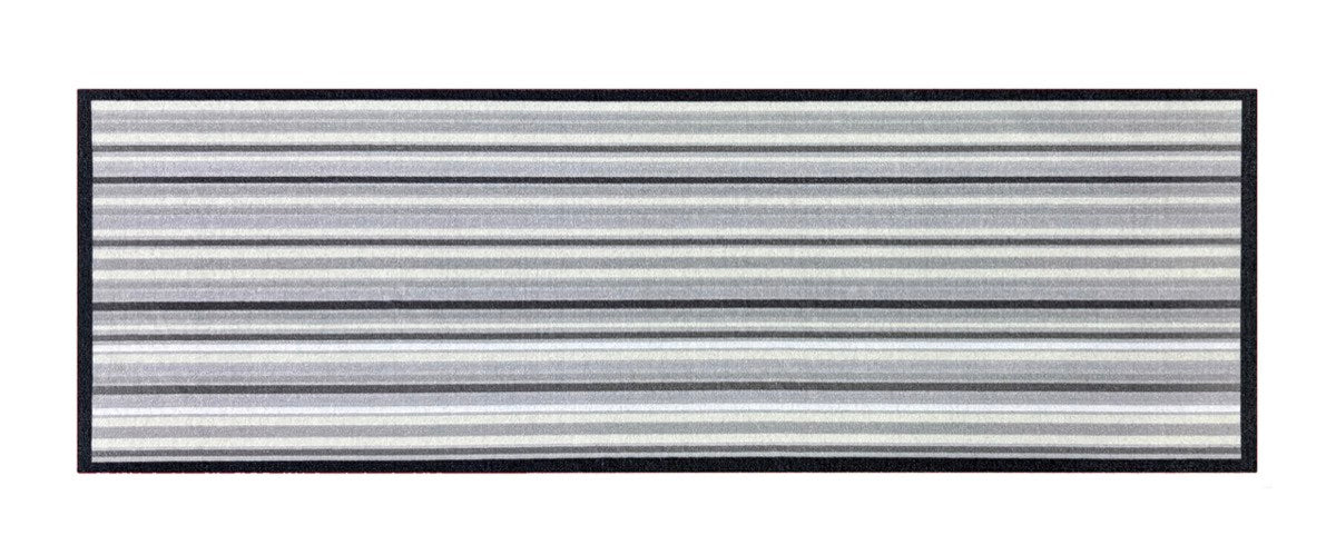 Knightsbridge Stripes Grey Doormat