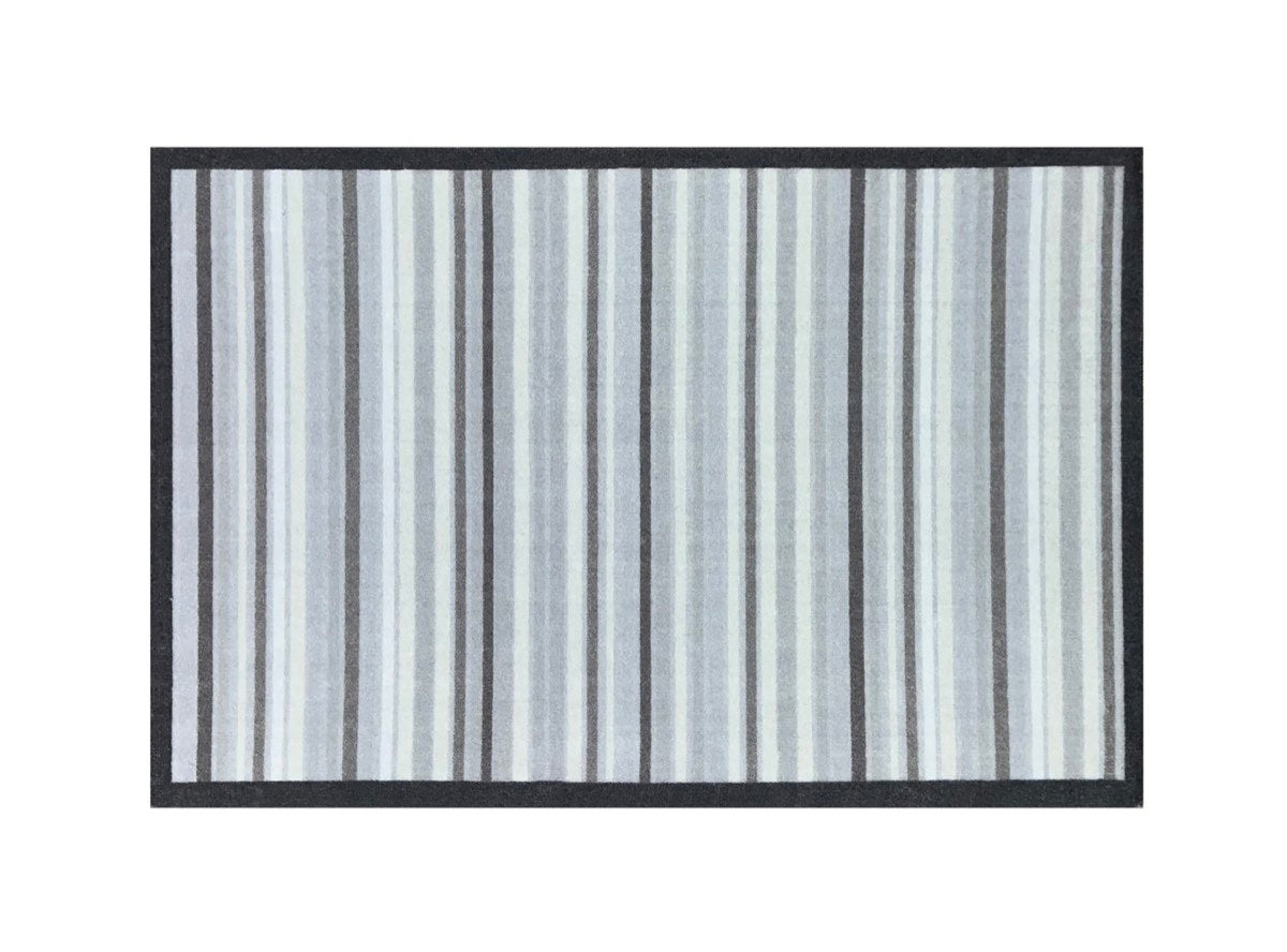 Knightsbridge Stripes Grey Doormat