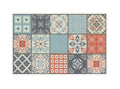 Knightsbridge Victorian Tile Multi Doormat